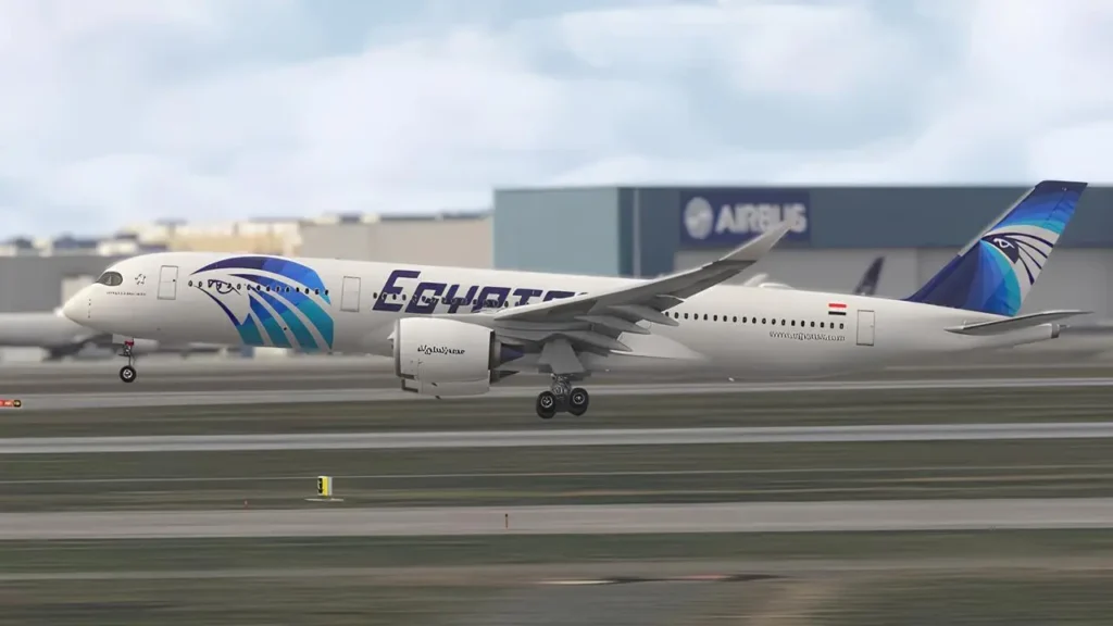 Egyptair a350