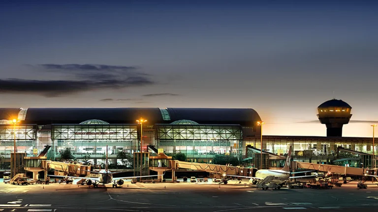 Izmir Turkey Airport Wildfire