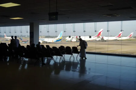 Phones Strapped to Bodies: 9 Chinese Arrested at Colombo Airport in Telecom Fraud