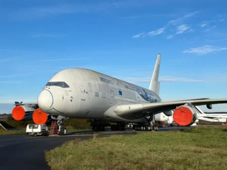 Ex-Malaysia Airlines Airbus A380 Getting Scrapped in France
