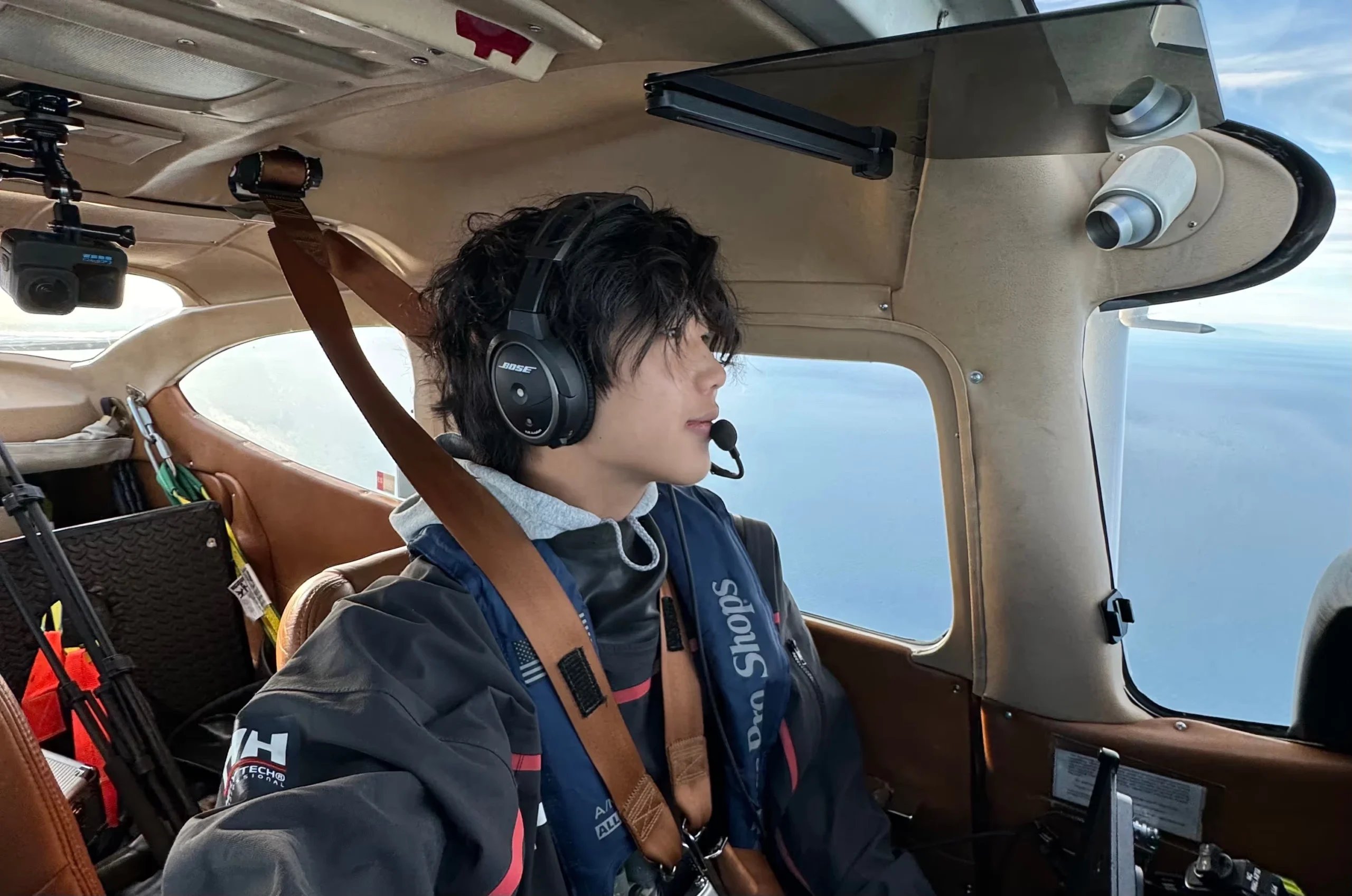 I am Ethan Guo, a 19-year-old Asian American pilot. I want to become the first person in history to fly solo to all seven continents in a small aircraft and raise $1 million for cancer research.