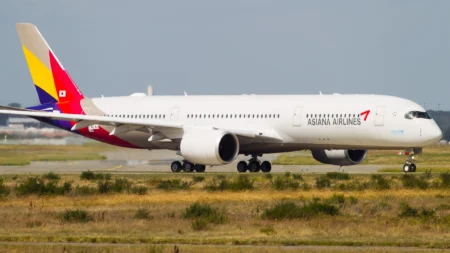 Asiana Airlines A350 Passenger Injured After Cabin Fire