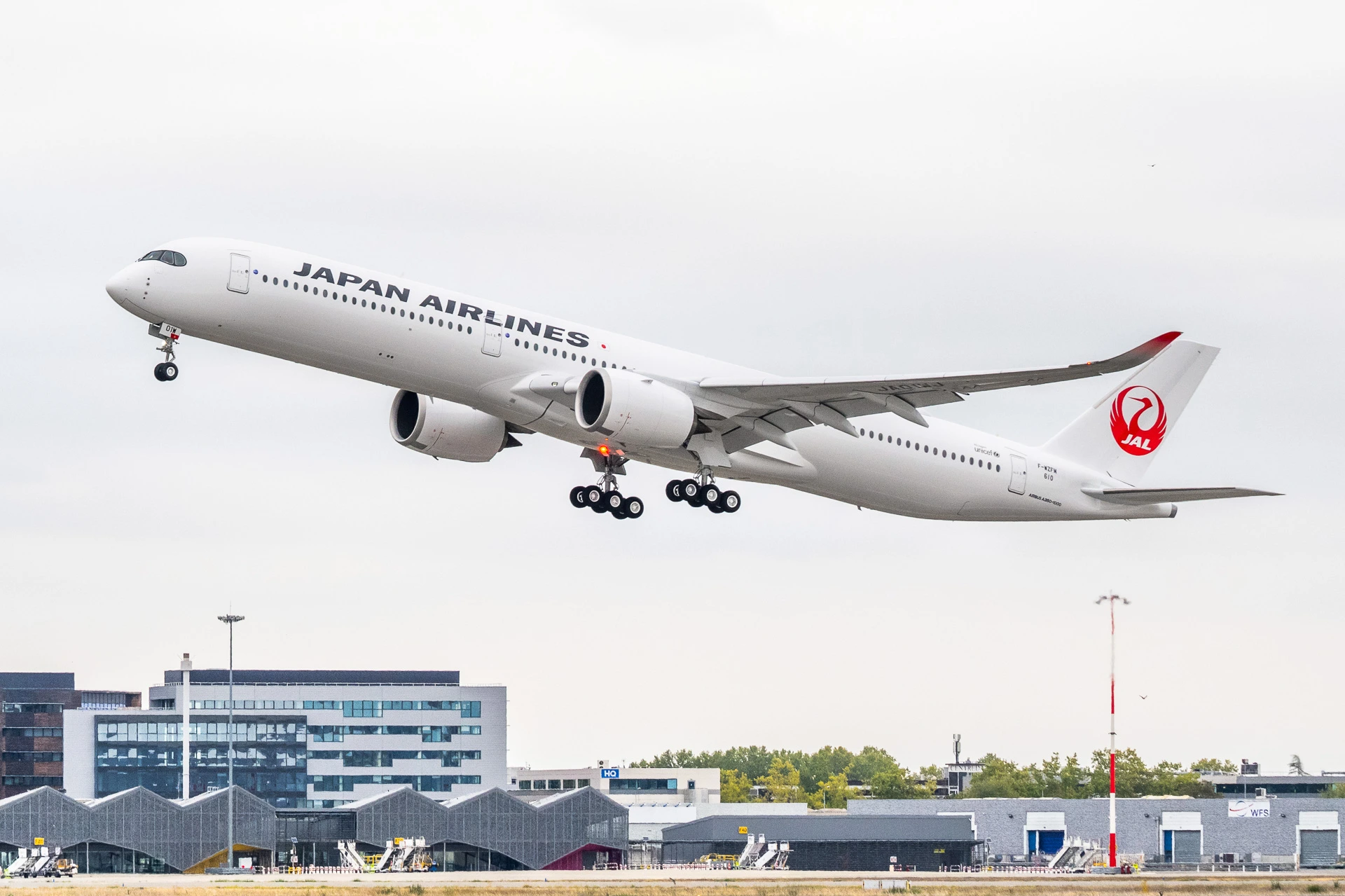Japan Airlines A350-1000 Taking Off