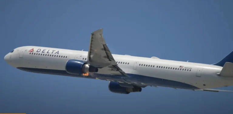 Delta Flight DL446 Suffers Engine Fire, Returns to Los Angeles | Exclusive Delta Flight DL446 Suffers Engine Fire, Returns to Los Angeles | Exclusive