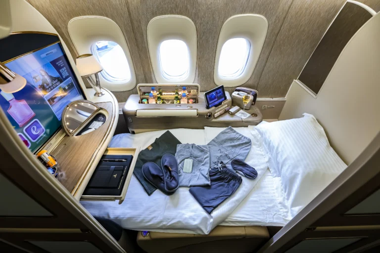 Emirates 777 Retrofitted First Class Seat