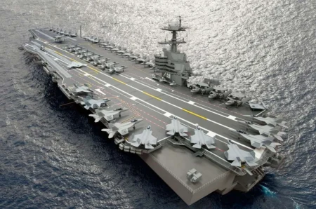US Navy Faces Delivery Delays of New Ford-Class Aircraft Carriers