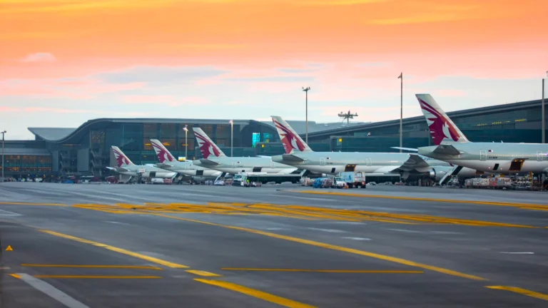 Hamad International Airport in Doha