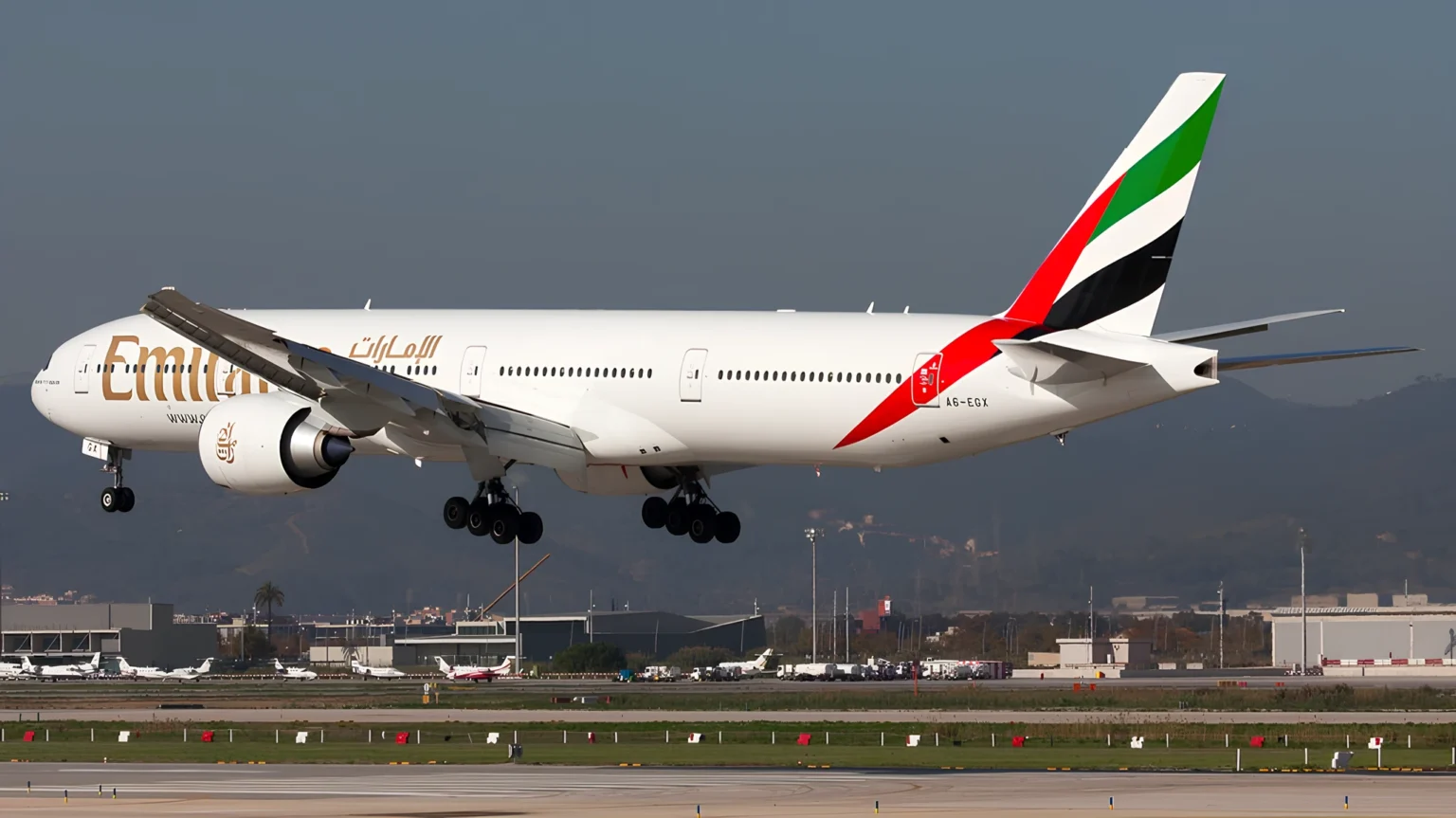 Emirates 777 Lands for First Time at This African Airport