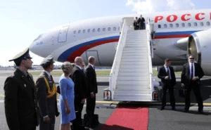 Russia's Ilyushin Il-96 Vladimir Putin