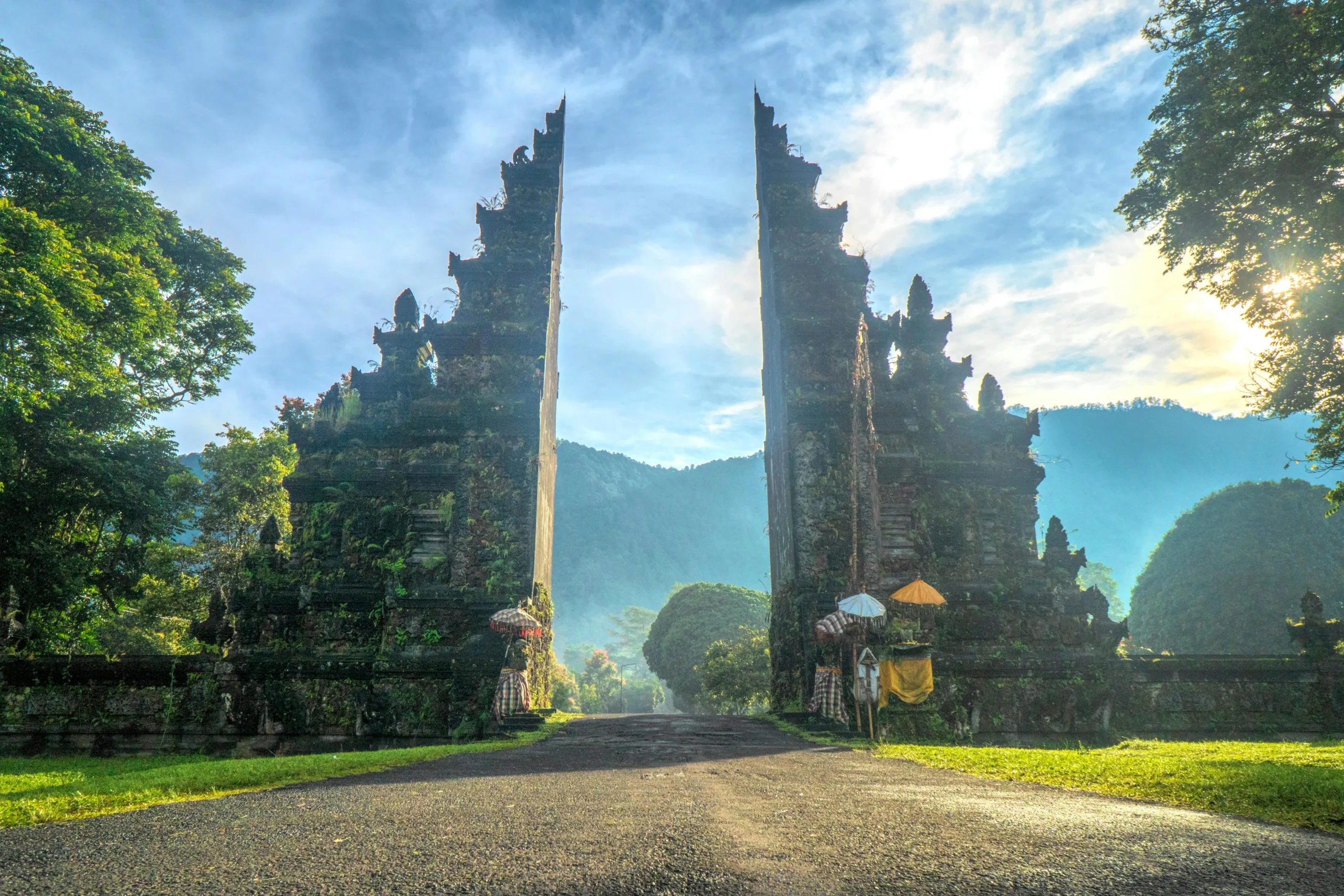 Handara Gate in Bali, Indonesia
