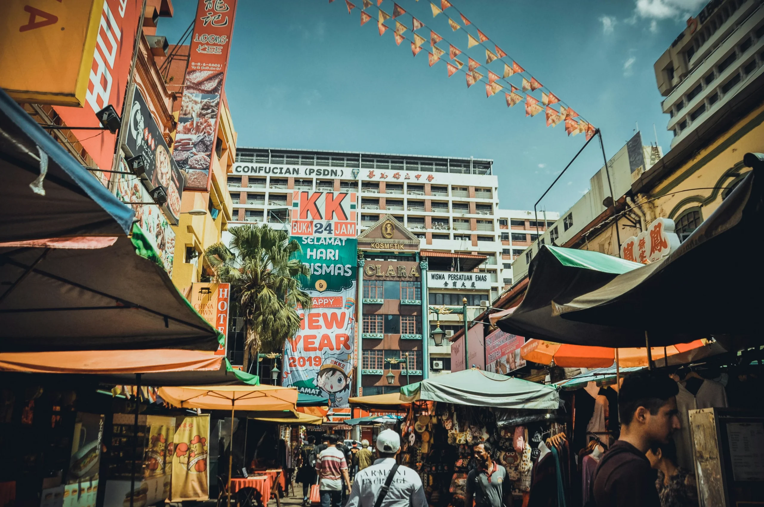 Kuala Lumpur Market in Malaysia