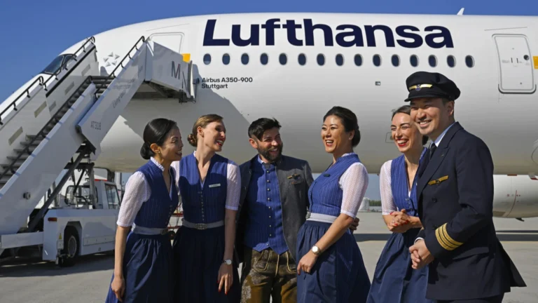 Lufthansa Flight Attendants Uniform