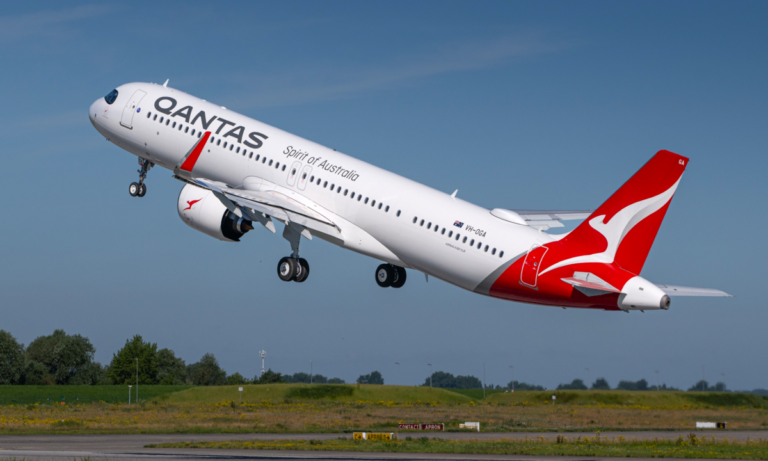 Qantas Begins New A321XLR Flights on This Route Qantas Airbus A321XLR