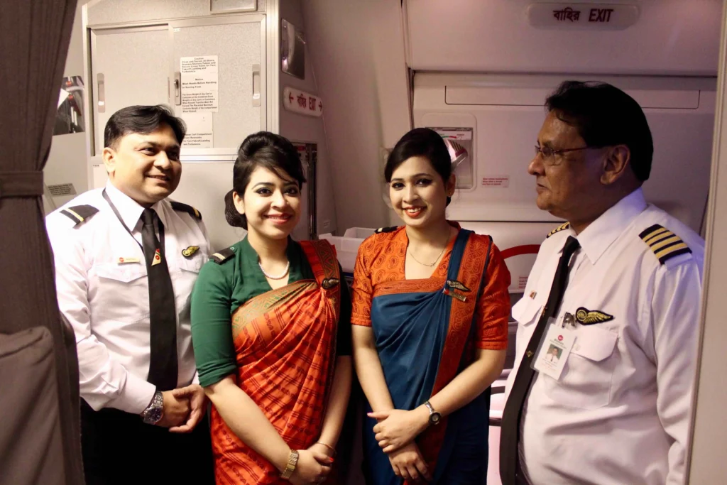 Biman Bangladesh Airlines Flight Attendants