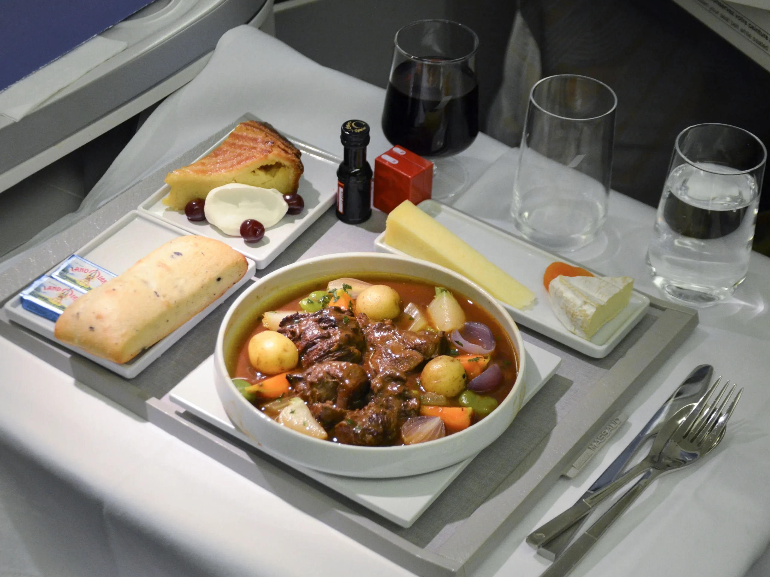 Boulud Braised Lamb from Hawaiian Airlines