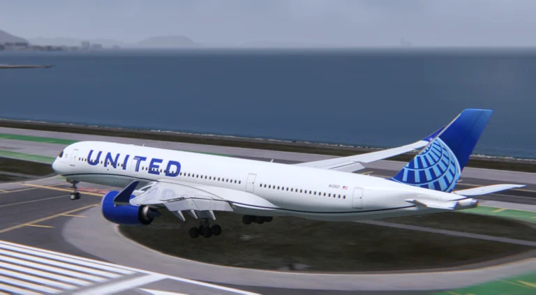 United Airlines Airbus A350