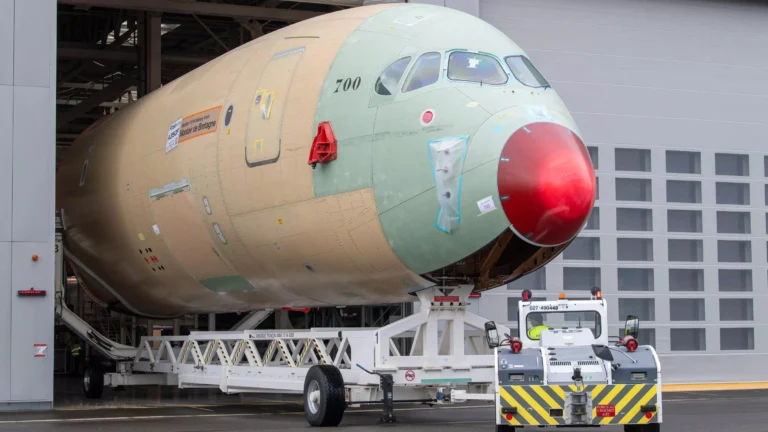 Airbus A350F Assembly at Toulouse