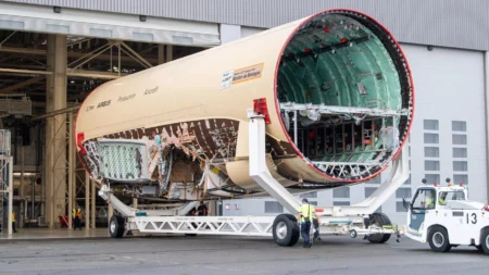 Airbus Closer to A350F Debut with Installation of Largest Cargo Door in the World
