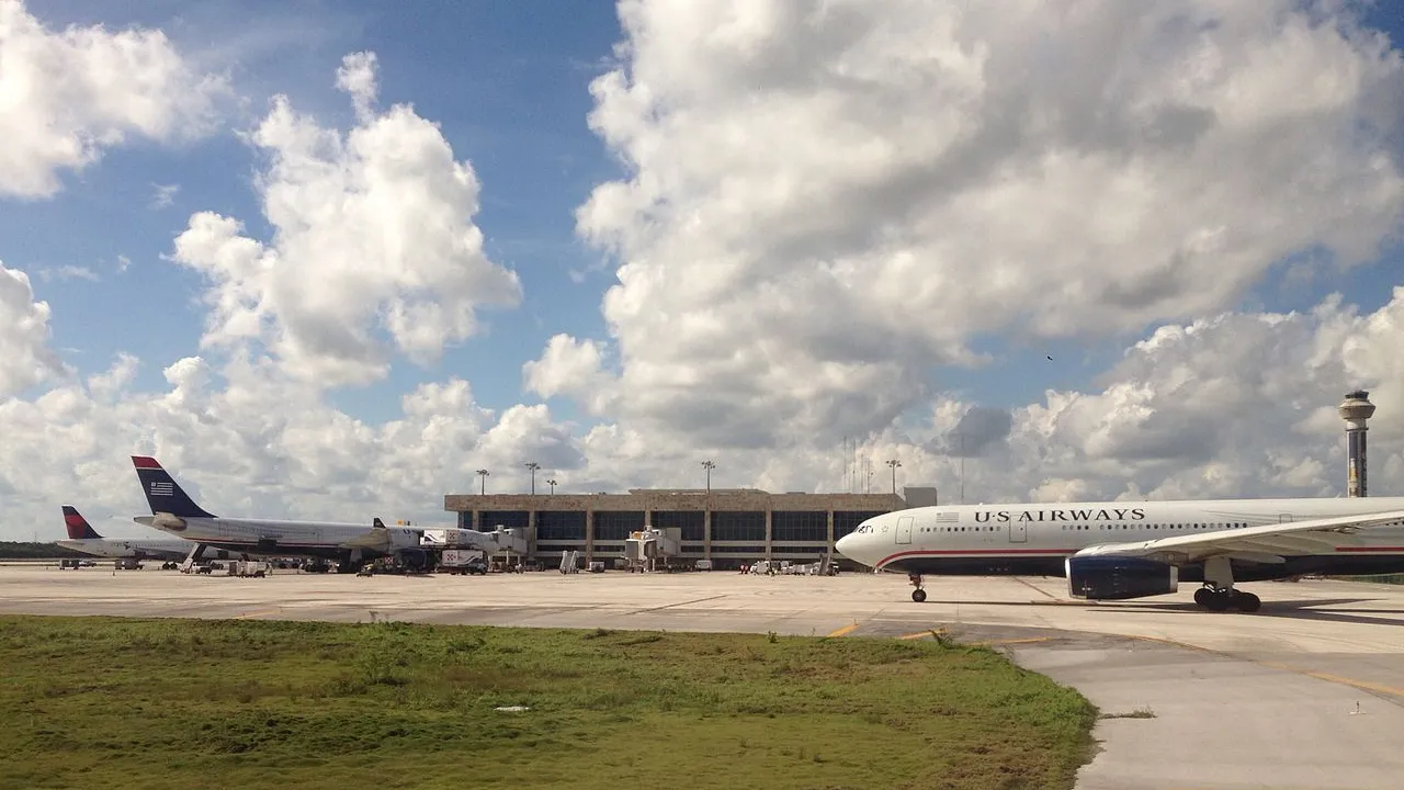 US Airways A330s in Cancun