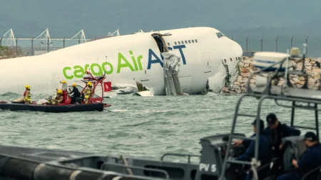 Emirates 747 Cargo Crashed in Hong Kong, Two Killed