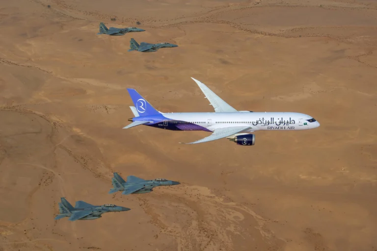 Riyadh Air Inaugurates 787 Flight from Largest Airport in the