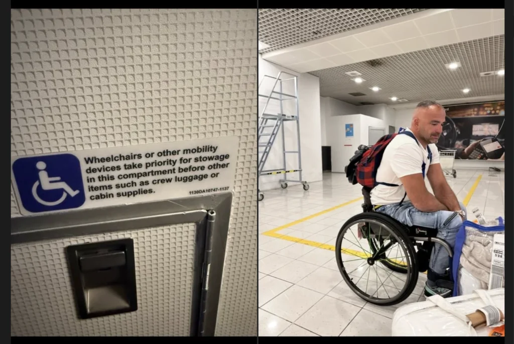 聯合航空因拒絕為殘疾乘客存放輪椅而面臨強烈反對