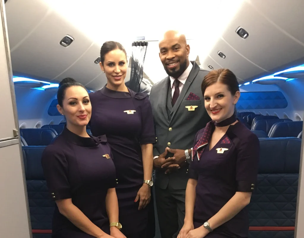 delta air lines flight attendant fight