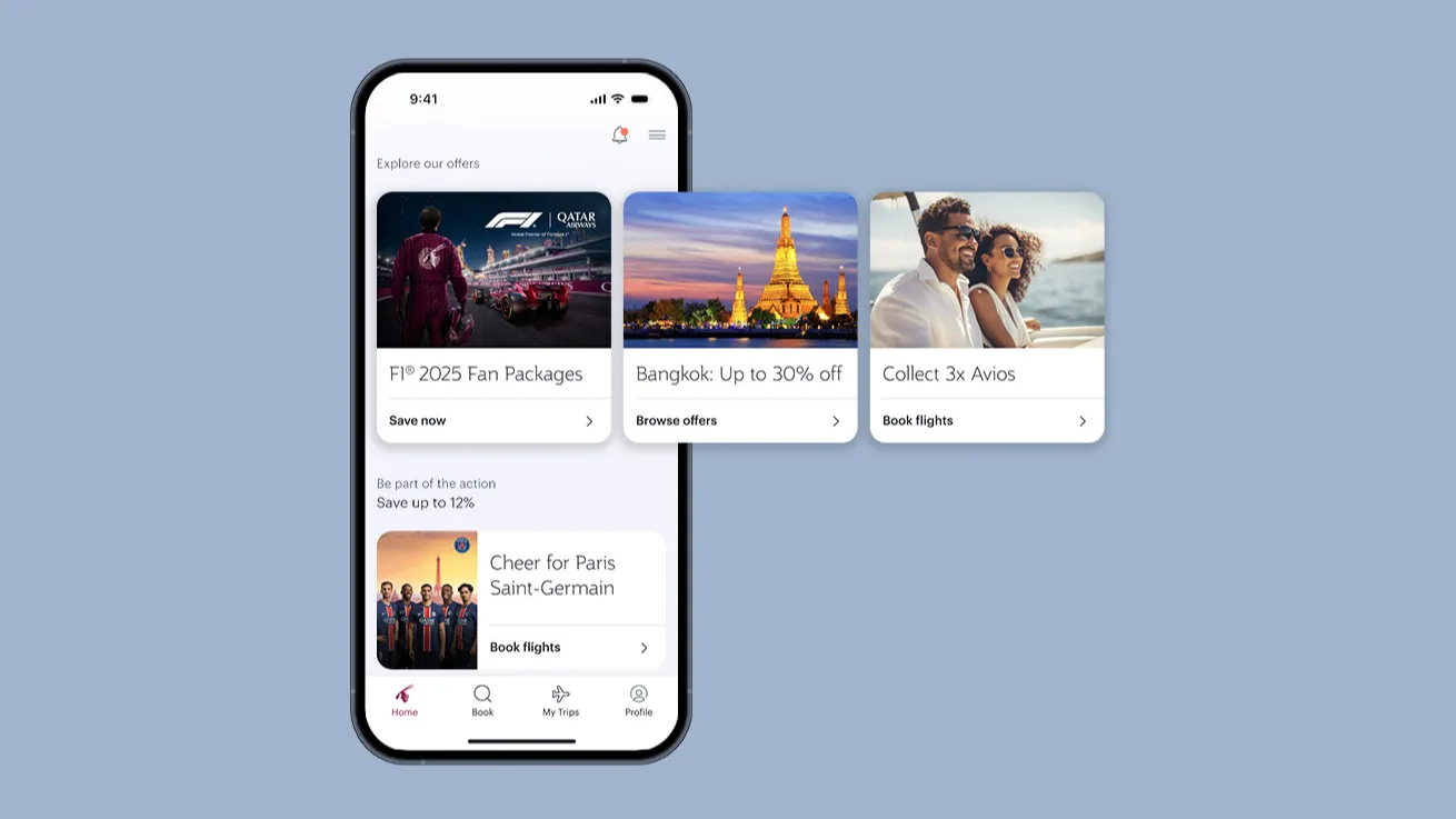 Qatar Airways App Features