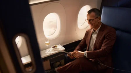 Lufthansa New 787 will Have Four Allegris Business Class Cabin