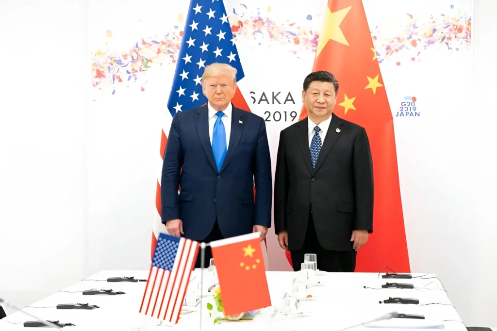 Nvidia CEO Boards Air Force One During Trump’s China Trip