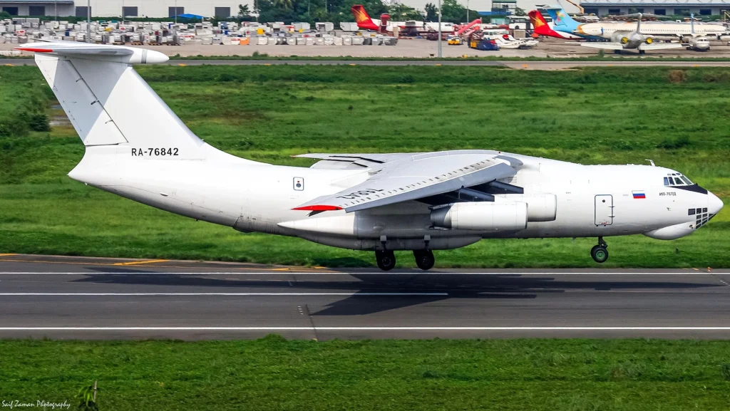 Russian cargo plane Latin America Flight