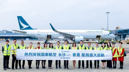 Cathay Pacific Launches New Flight to Most Livable City in China