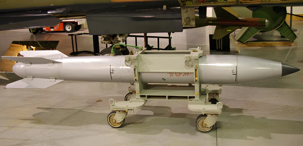 B61-12 Nuclear Bomb Attached with F-35A