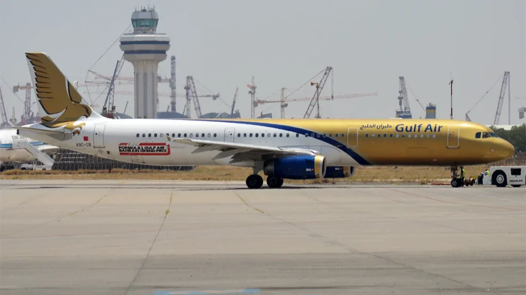 Gulf Air Flight GF274 was diverted due to a bomb threat.