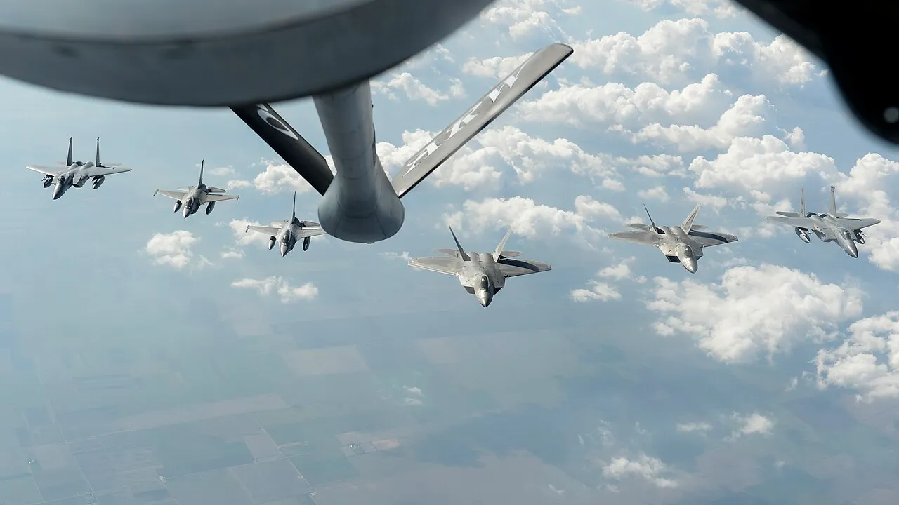 F-16 training exercise