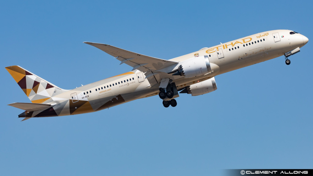 Etihad Airways Boeing 787