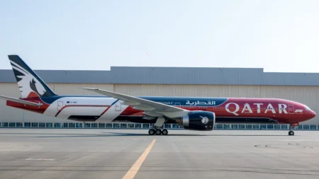 Qatar Airways Reveals New Boeing 777 F1 Livery