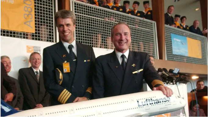 Jürgen Raps, renowned Chief Pilot of Lufthansa, who passed away.