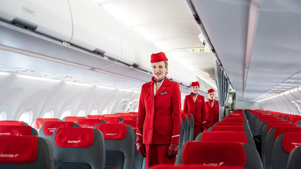Austrian Airlines A320 Business Class