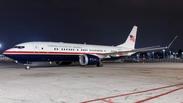 Luxury 737 Boeing Business Jet of DHS Deportation Fleet