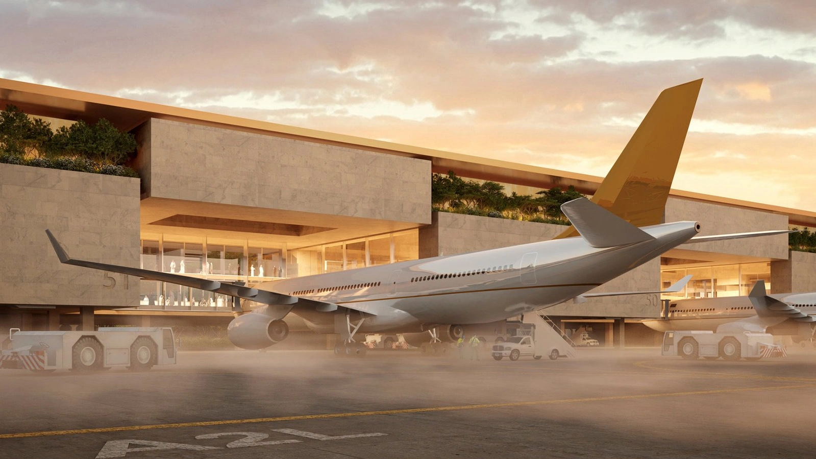 Construction has begun on the third runway at King Salman International Airport, reinforcing the city’s ambition to become a global air transport hub.