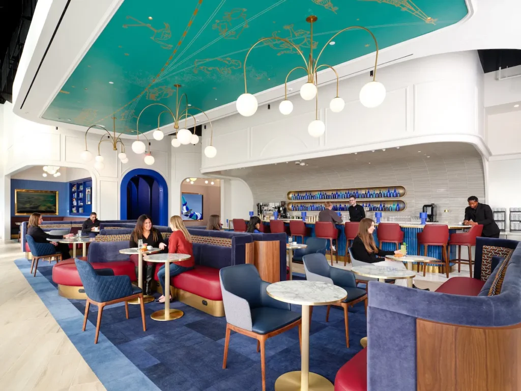 JetBlue BlueHouse Lounge at Terminal 5 Newk Yrok JFK