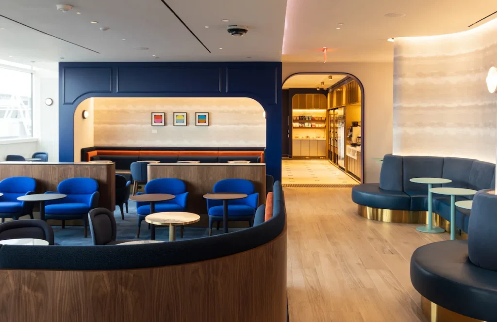 JetBlue BlueHouse Lounge at Terminal 5 New York JFK