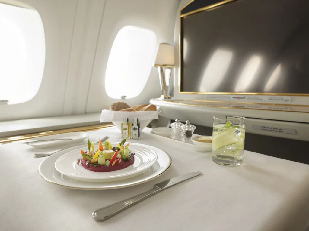 Emirates Vegan Meals Menu