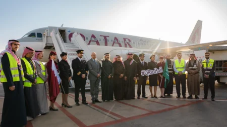 Qatar Airways Inaugurates Flights to This New Destination in Saudi Arabia