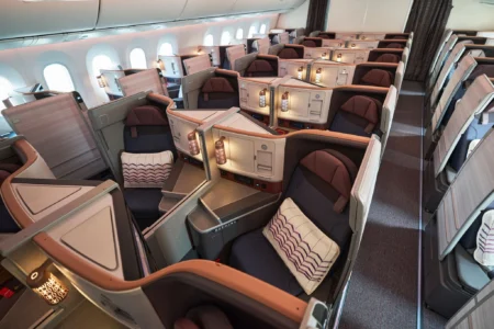 Air India Unveils New Boeing 787-9 Cabin Interiors