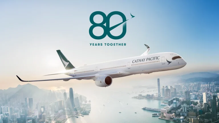 Cathay Pacific Unveils New Retro Livery to Celebrate 80th Anniversary