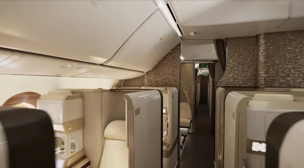 Emirates Silently Reveals New Boeing 777X Business Class Suites