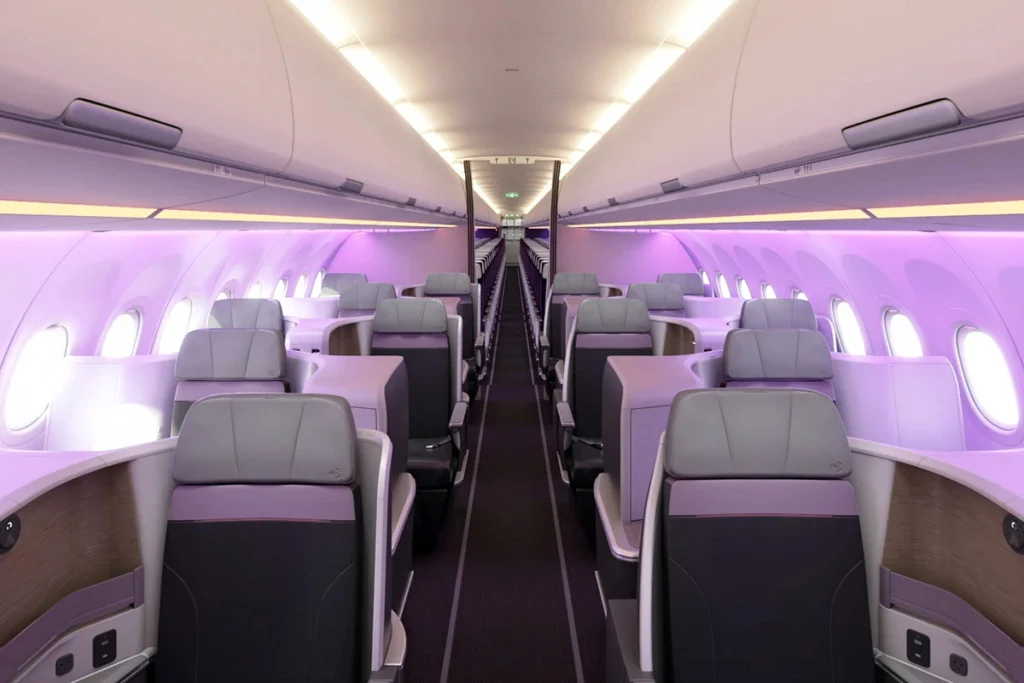 Thai Airways A321neo Flat Bed Business Class