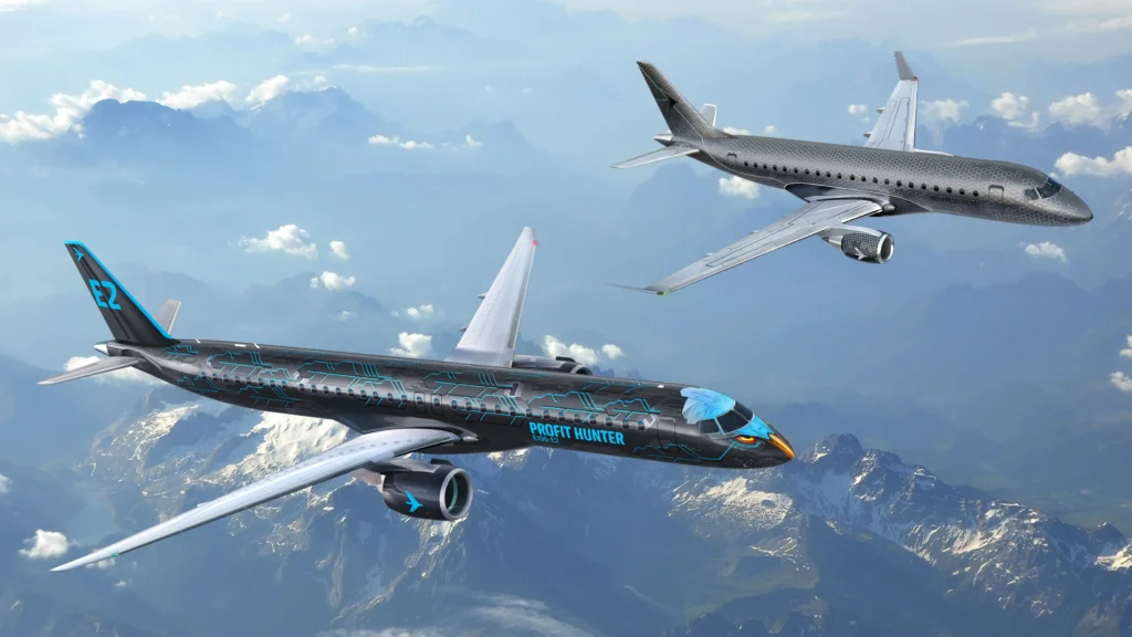 Embraer E195-E2 and E175